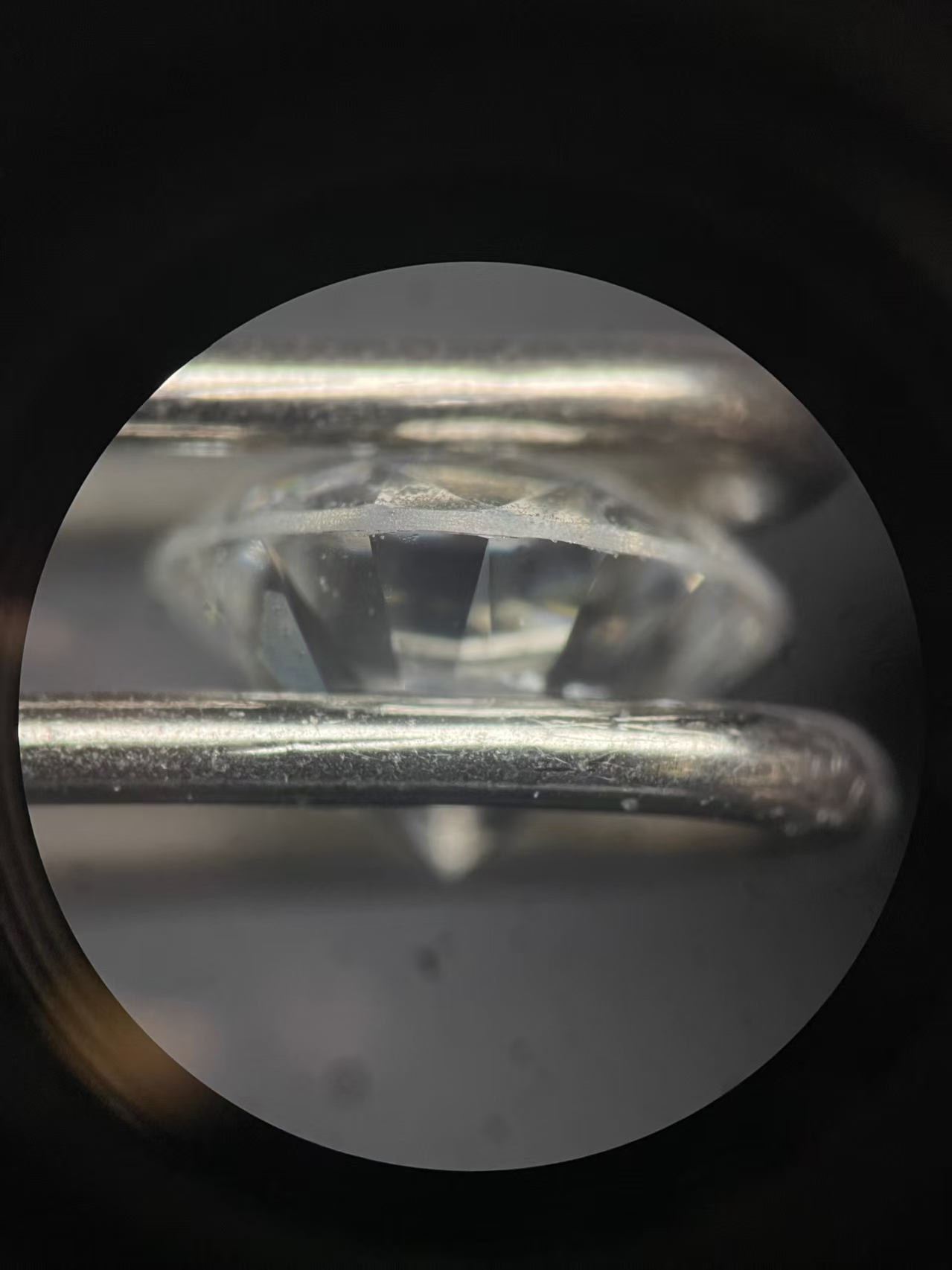Memorial diamond multi-angle view — quality inspection and transparency in memorial diamond manufacturing