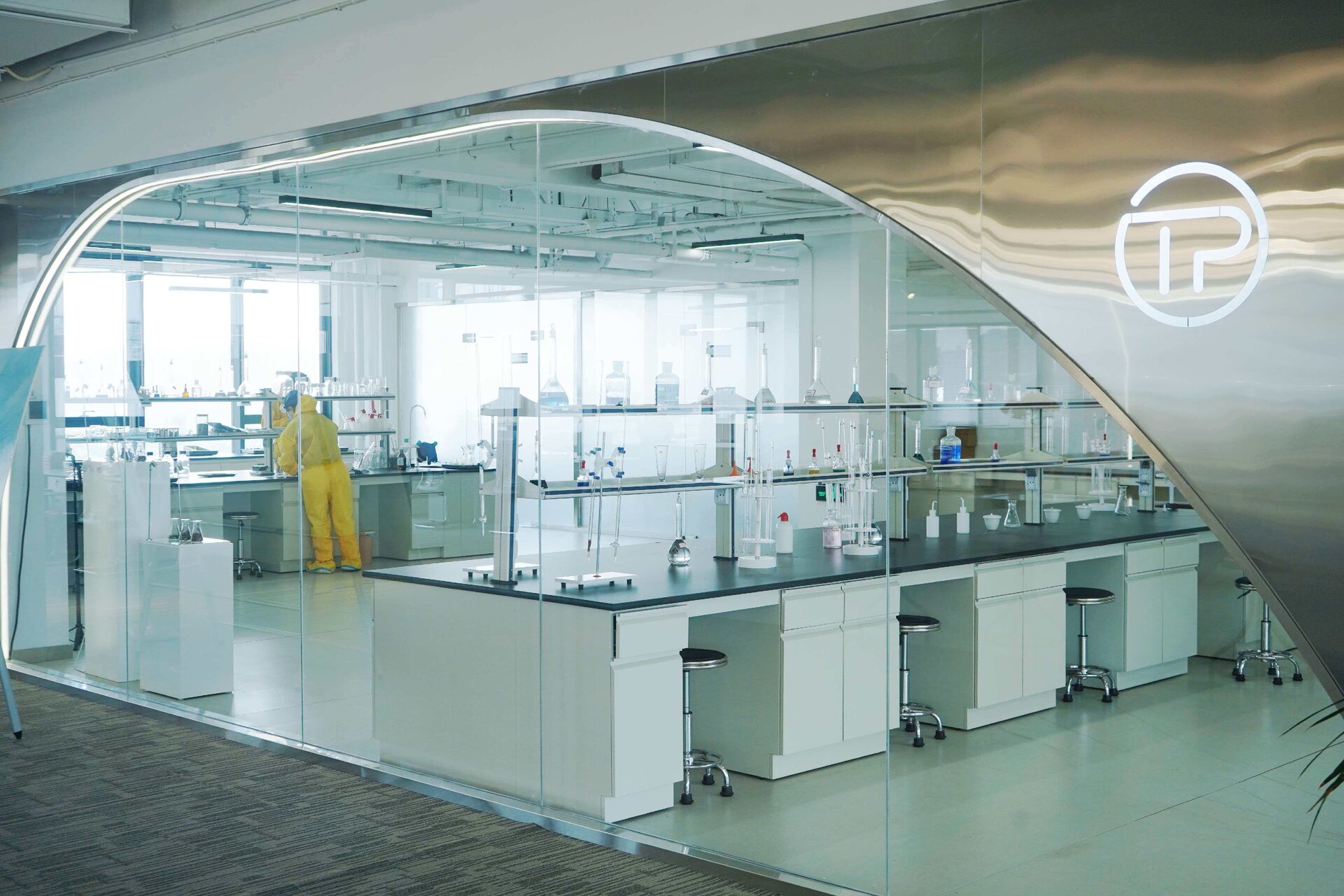 BioGem Lab manufacturing facility exterior showing industrial laboratory infrastructure for international memorial diamond production