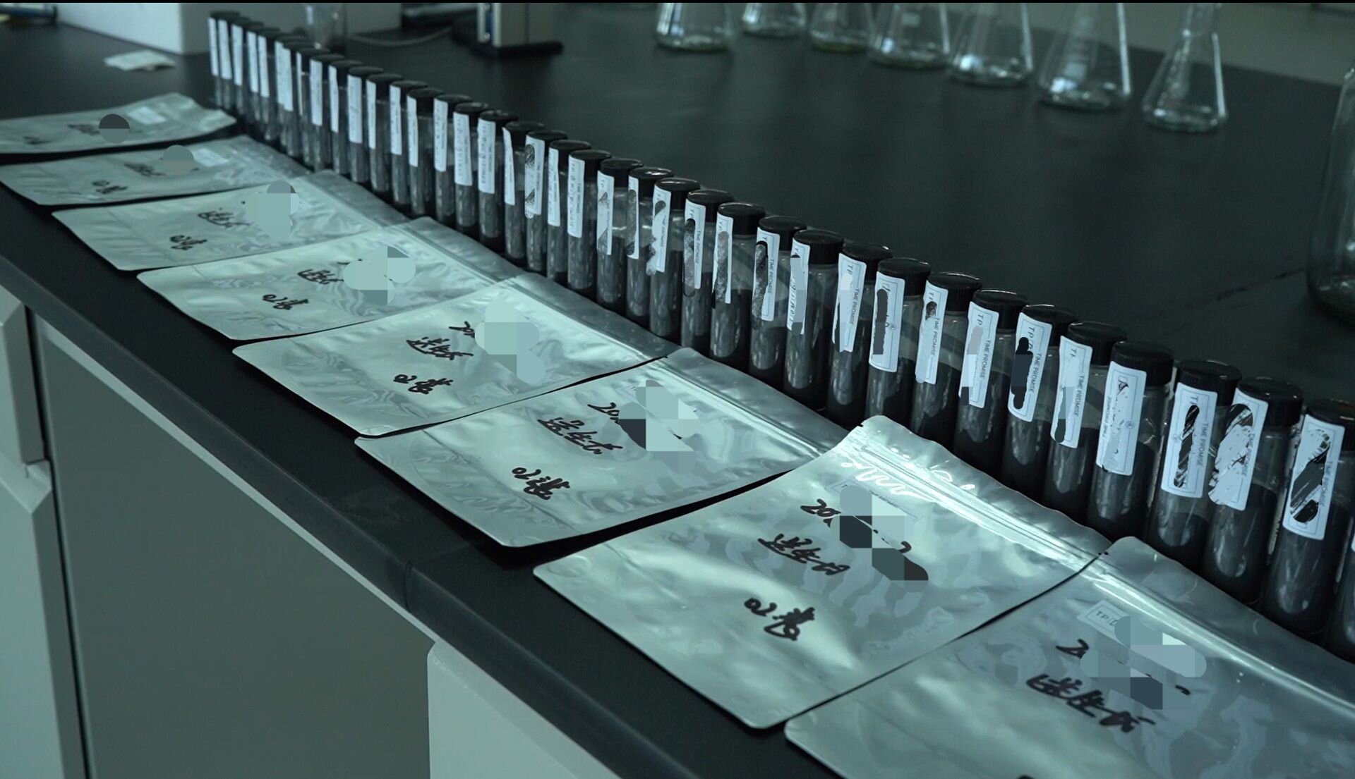 Carbon sample storage and preparation at BioGem Lab