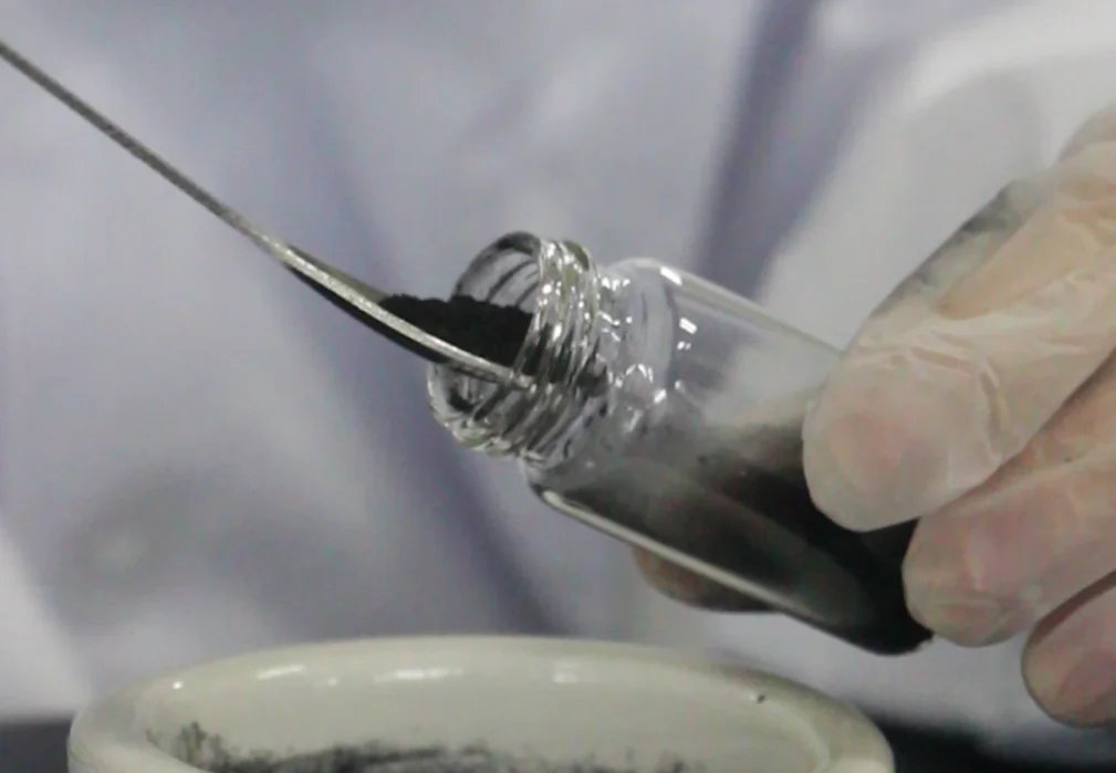 Purified carbon powder — the raw material for memorial diamond HPHT synthesis